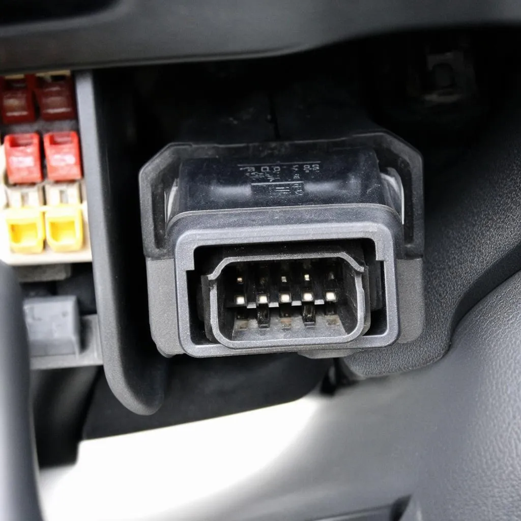 OBD2 Port Under Dashboard